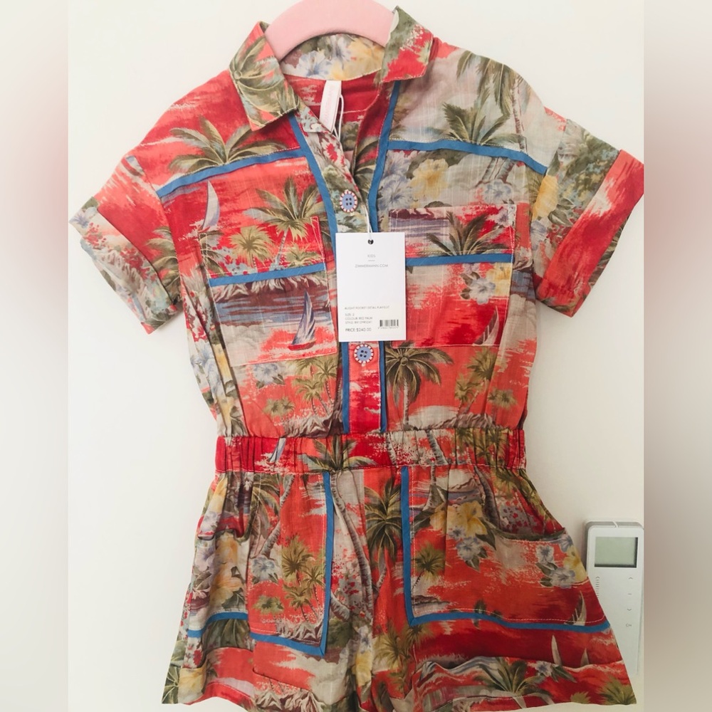 NWOT Zimmermann Kids Playsuit. Size 2T